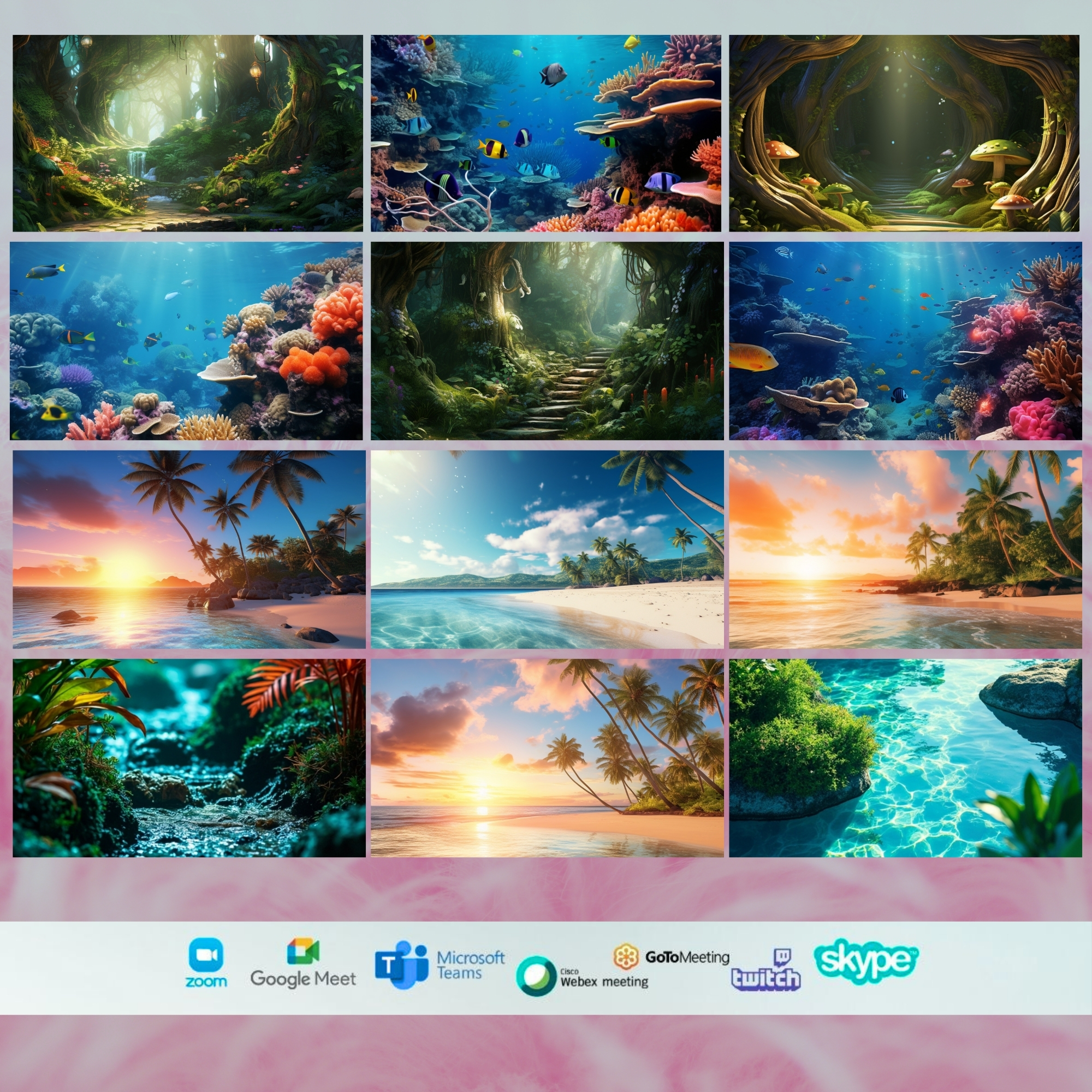 serene landscapes digital backgrounds serene landscapes digital backgrounds