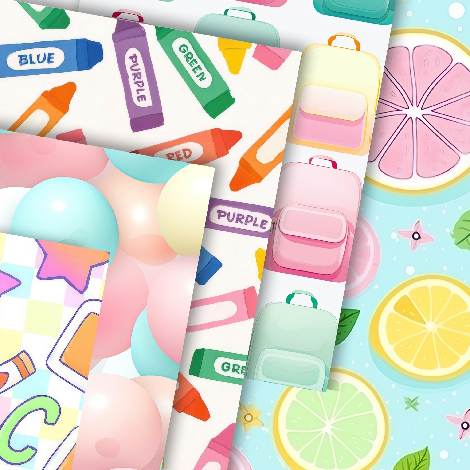 printable scrapbook backgrounds, vibrant paper bundle printable scrapbook backgrounds, vibrant paper bundle