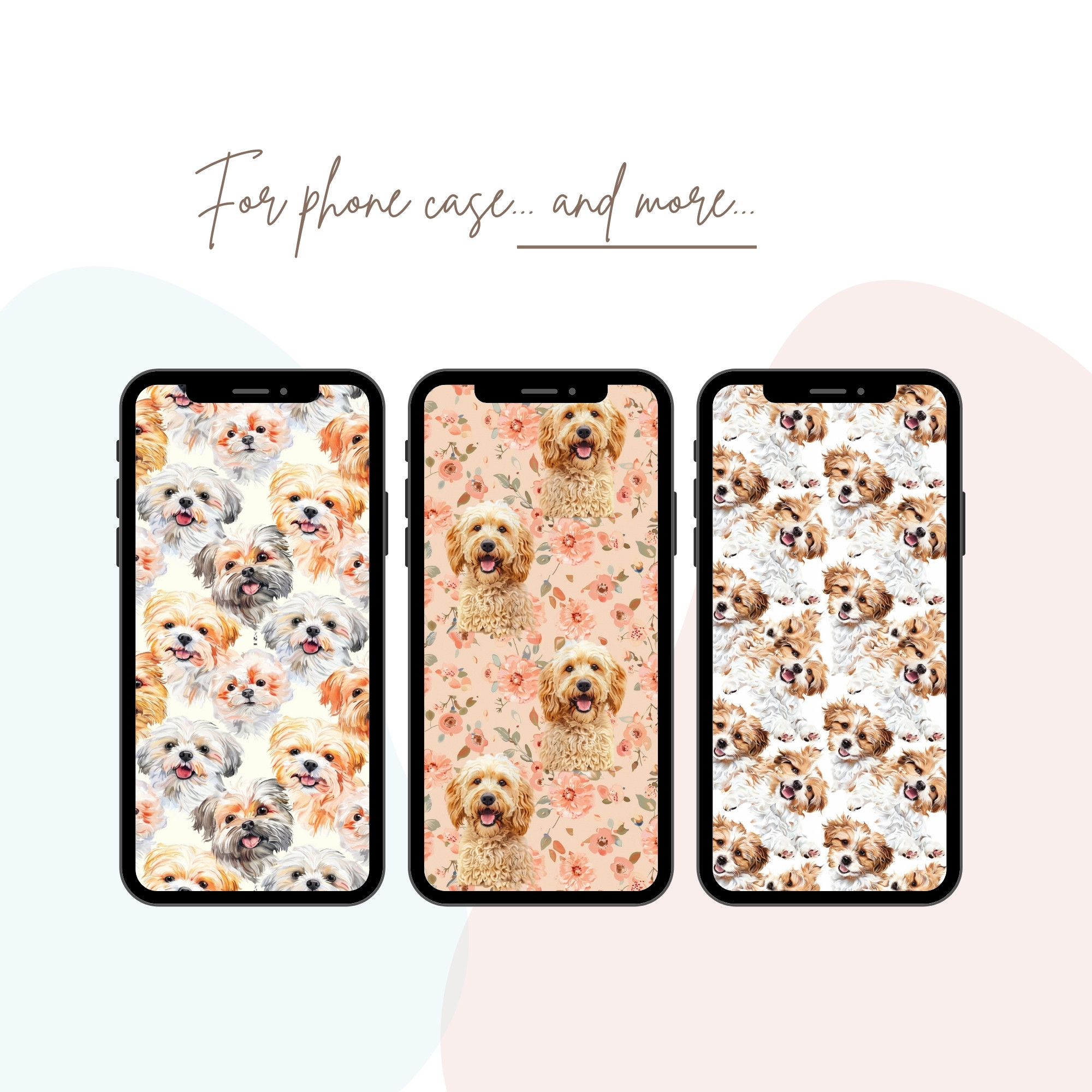 cute puppy faces digital paper pack,dog faces patterns cute puppy faces digital paper pack,dog faces patterns